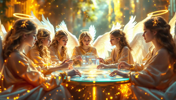 Angels making Bitcoin profits automatically