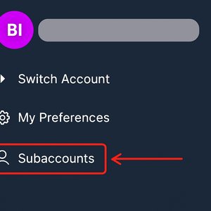 BitMEX Sub Account Creation
